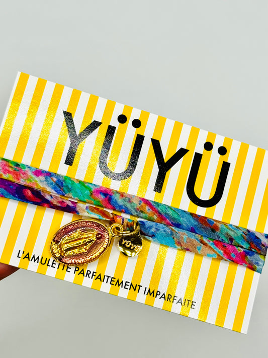 YÜYÜ AMULETTE - la vierge rose 💖🌈