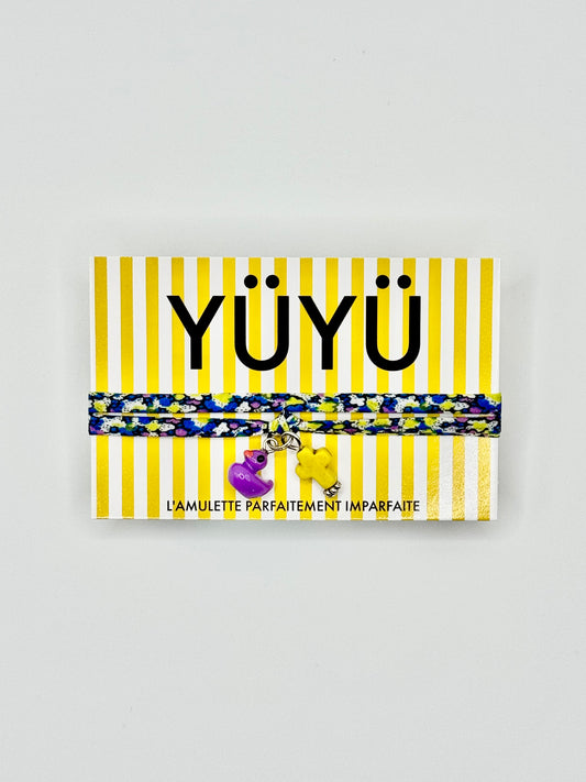 YÜYÜ amulette - petit canard violet 🐥💜