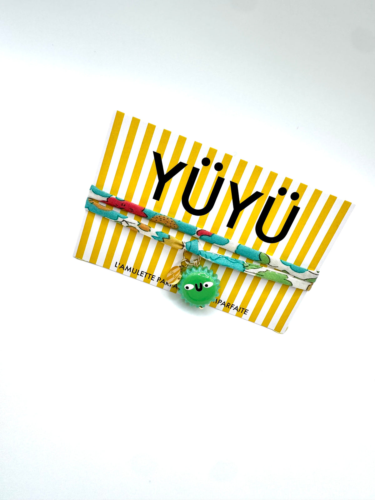 YÜYÜ AMULETTE - PETIT SOLEIL VERT 🌞💚