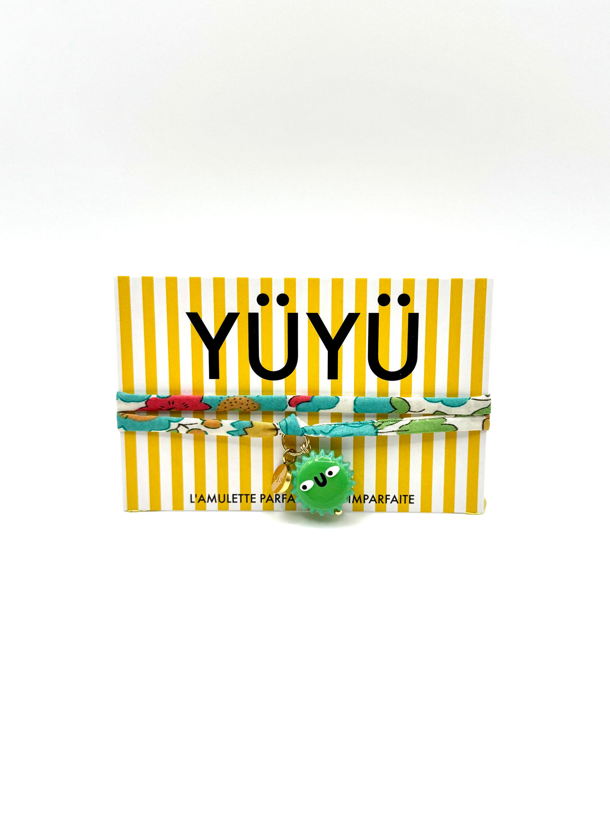 YÜYÜ AMULETTE - PETIT SOLEIL VERT 🌞💚